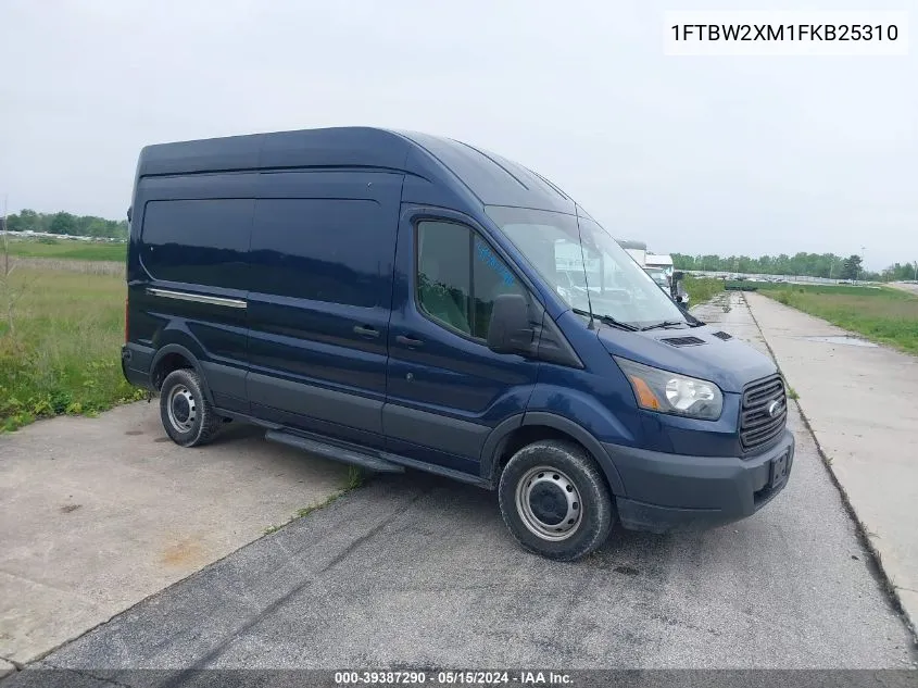 1FTBW2XM1FKB25310 2015 Ford Transit-350