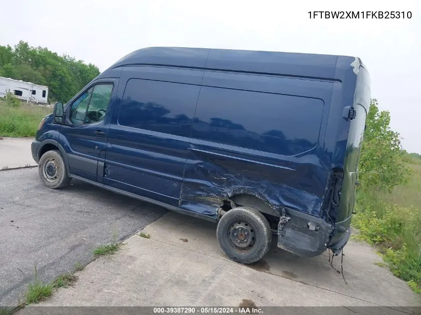 1FTBW2XM1FKB25310 2015 Ford Transit-350