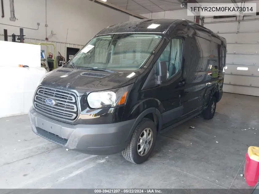 2015 Ford Transit-250 VIN: 1FTYR2CM0FKA73014 Lot: 39421207