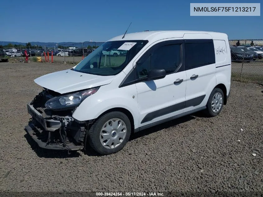 2015 Ford Transit Connect Xlt VIN: NM0LS6F75F1213217 Lot: 39424254