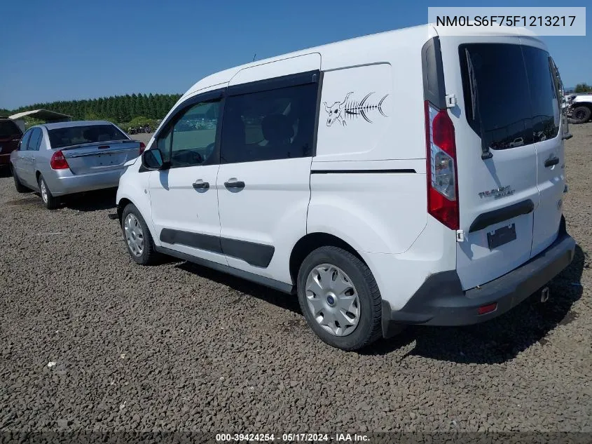 2015 Ford Transit Connect Xlt VIN: NM0LS6F75F1213217 Lot: 39424254