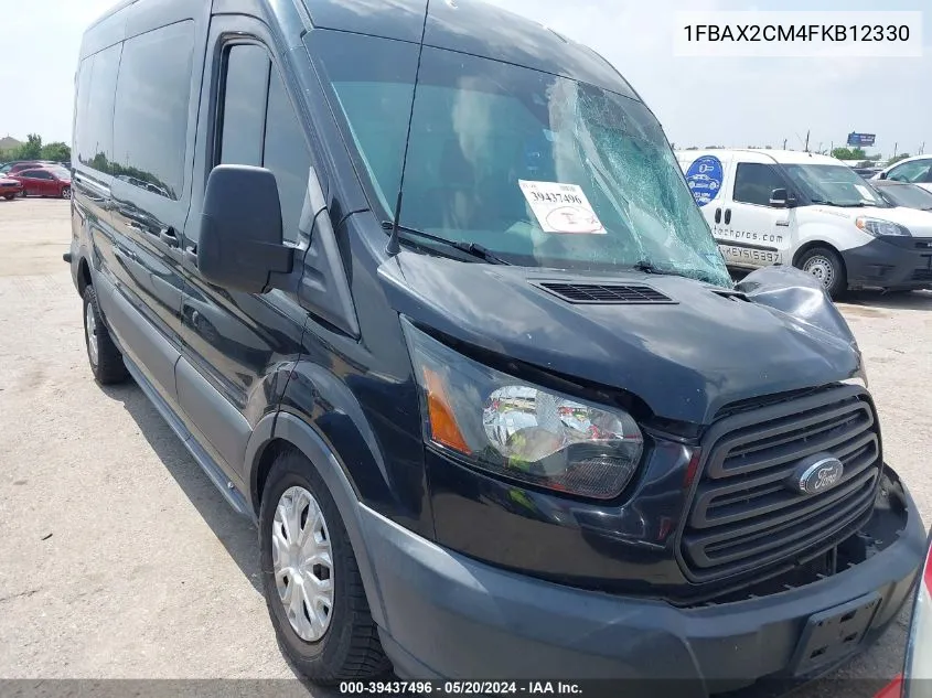 2015 Ford Transit-350 Xl VIN: 1FBAX2CM4FKB12330 Lot: 39437496