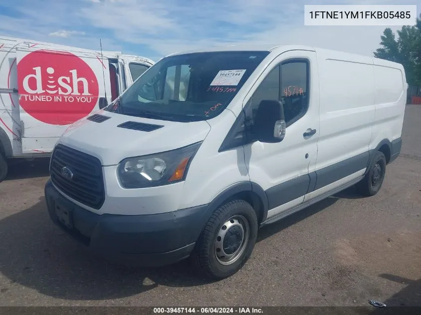 2015 Ford Transit-150 VIN: 1FTNE1YM1FKB05485 Lot: 39457144