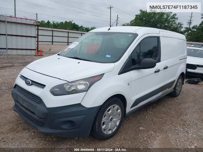 2015 Ford Transit Connect Xl VIN: NM0LS7E74F1187345 Lot: 39459405