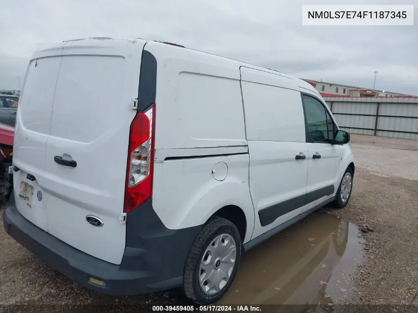 2015 Ford Transit Connect Xl VIN: NM0LS7E74F1187345 Lot: 39459405