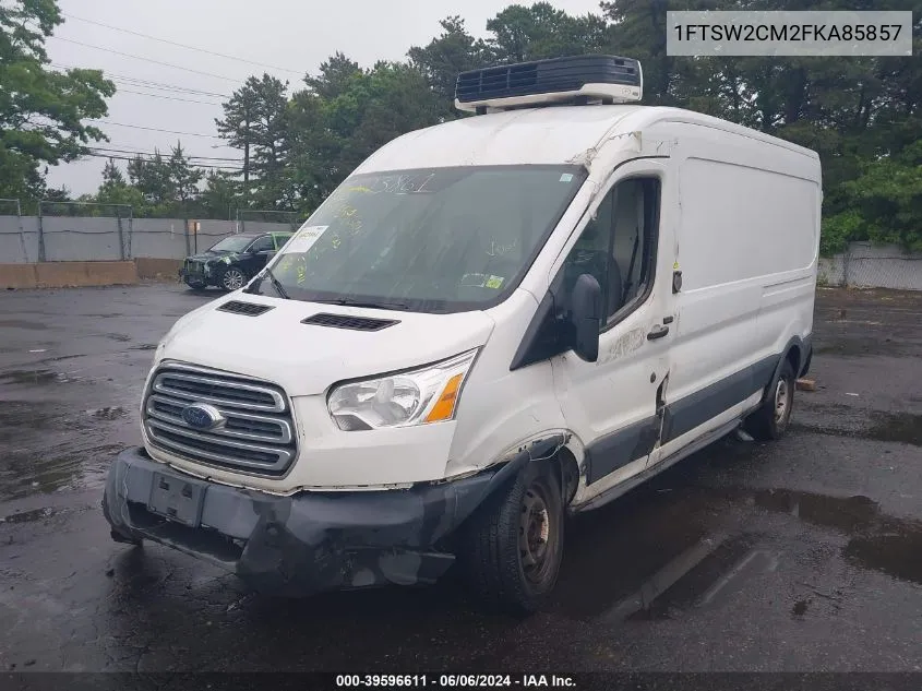 2015 Ford Transit-350 VIN: 1FTSW2CM2FKA85857 Lot: 39596611