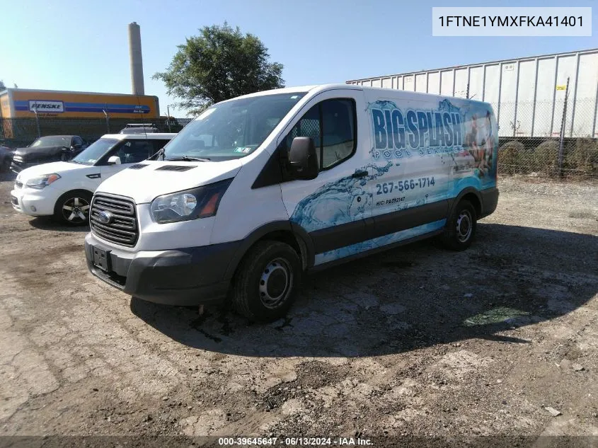 1FTNE1YMXFKA41401 2015 Ford Transit-150