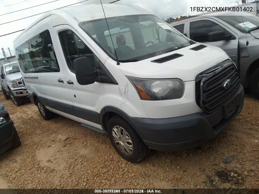 1FBZX2CMXFKB01402 2015 Ford Transit-350 Xl