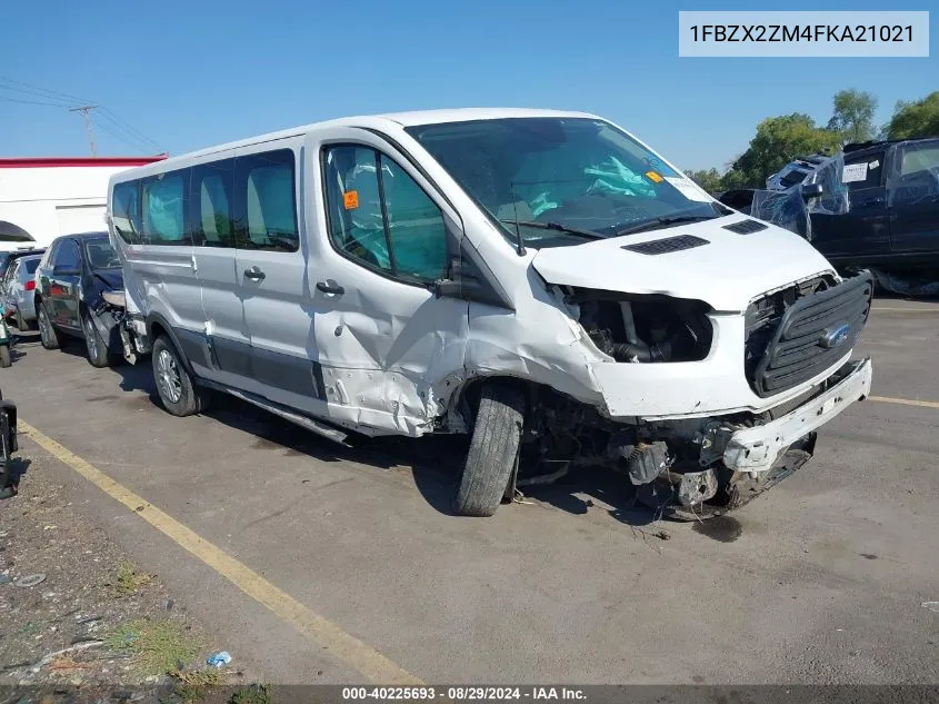 1FBZX2ZM4FKA21021 2015 Ford Transit-350 Xlt