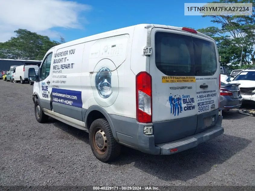 1FTNR1YM7FKA27234 2015 Ford Transit-250