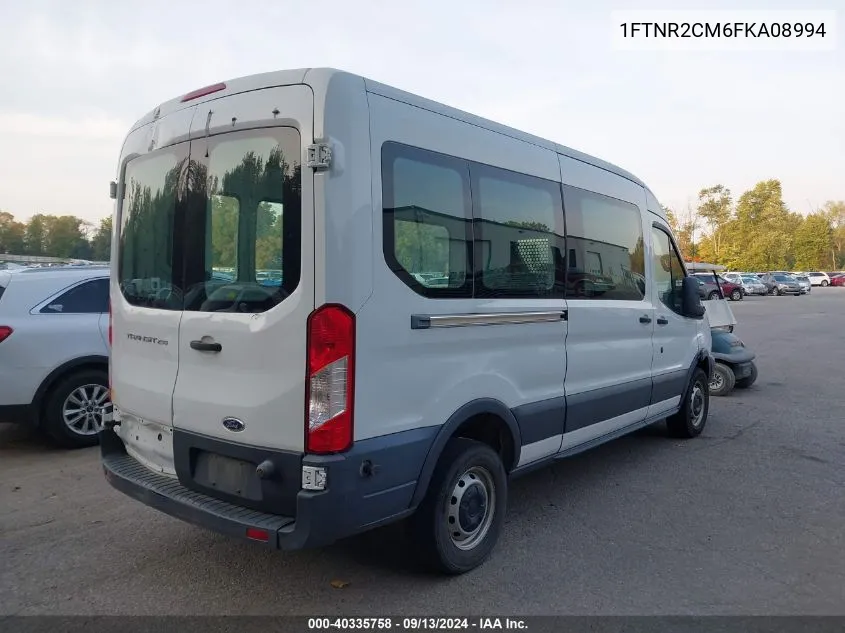 2015 Ford Transit T-250 VIN: 1FTNR2CM6FKA08994 Lot: 40335758