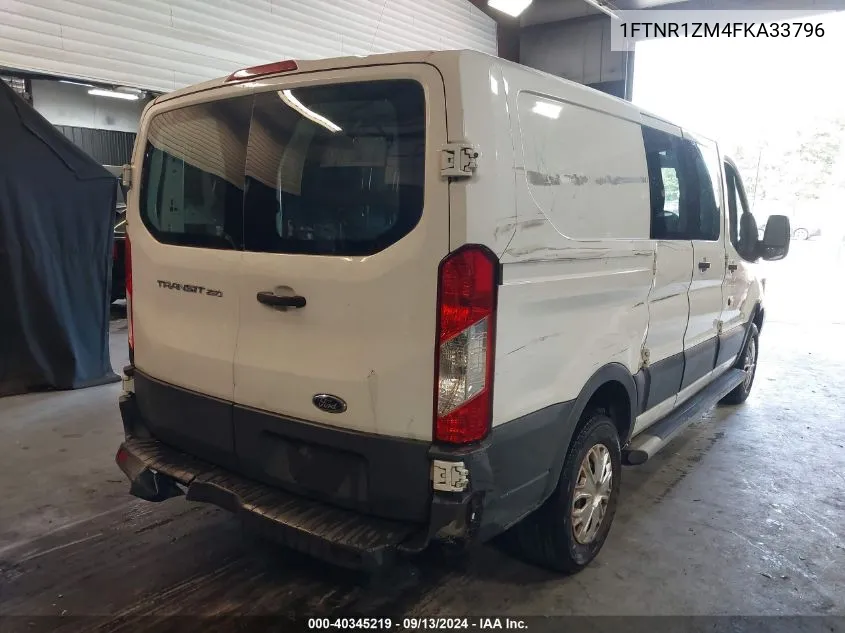 2015 Ford Transit-250 VIN: 1FTNR1ZM4FKA33796 Lot: 40345219