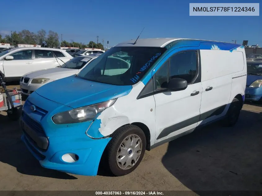 NM0LS7F78F1224346 2015 Ford Transit Connect Xlt