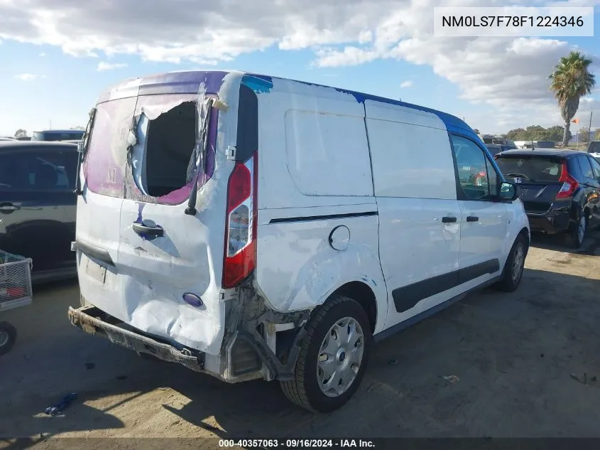 2015 Ford Transit Connect Xlt VIN: NM0LS7F78F1224346 Lot: 40357063