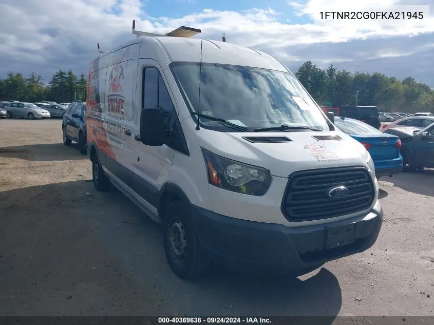 2015 Ford Transit-250 VIN: 1FTNR2CG0FKA21945 Lot: 40369638