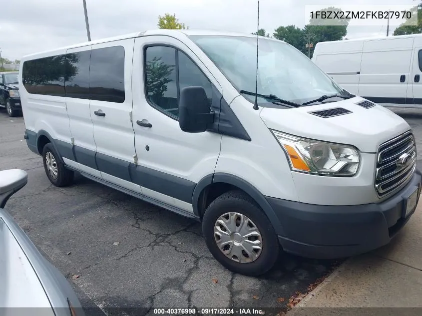 1FBZX2ZM2FKB27970 2015 Ford Transit-350 Xlt