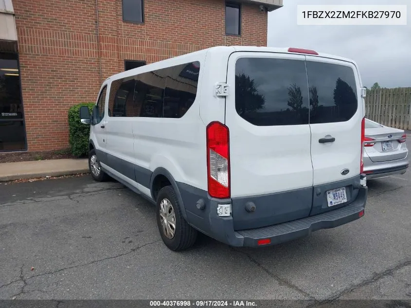 1FBZX2ZM2FKB27970 2015 Ford Transit-350 Xlt