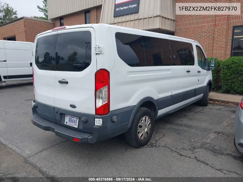 1FBZX2ZM2FKB27970 2015 Ford Transit-350 Xlt