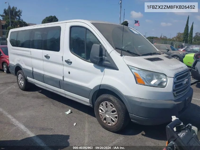 2015 Ford Transit-350 Xlt VIN: 1FBZX2ZM8FKB26452 Lot: 40392963