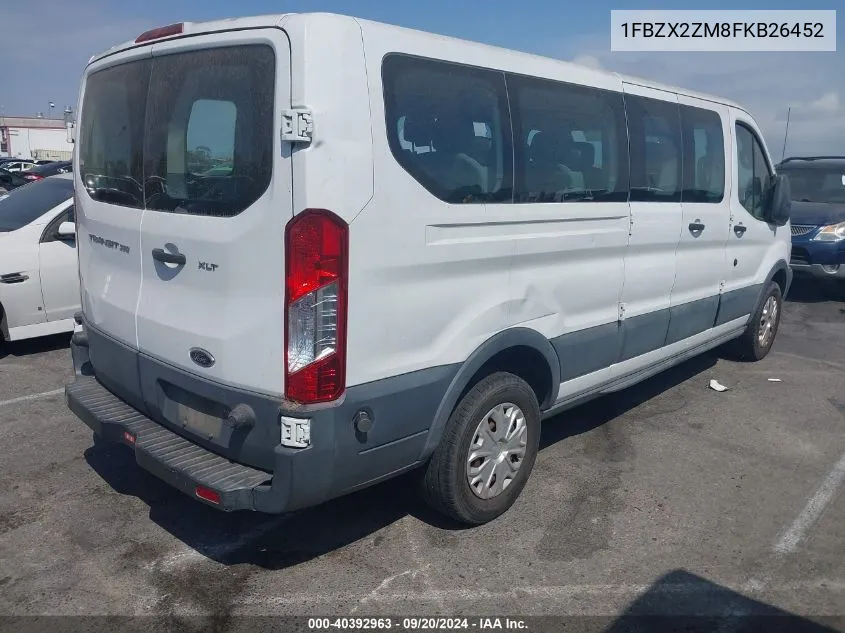 1FBZX2ZM8FKB26452 2015 Ford Transit-350 Xlt