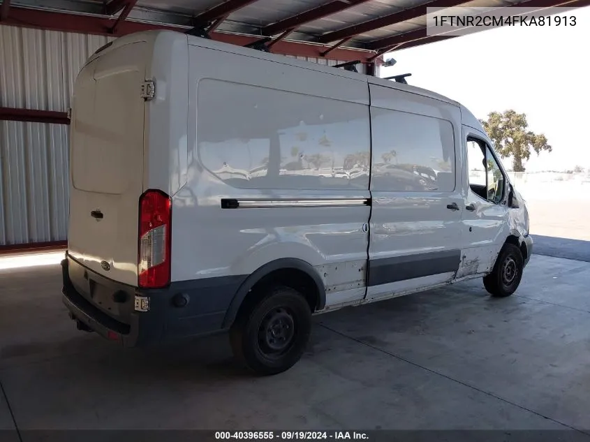 2015 Ford Transit-250 VIN: 1FTNR2CM4FKA81913 Lot: 40396555