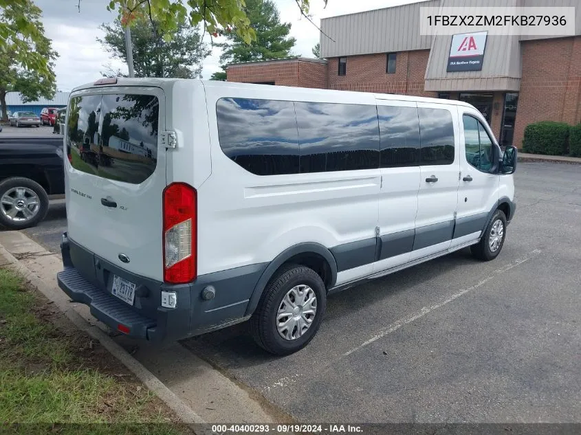 1FBZX2ZM2FKB27936 2015 Ford Transit-350 Xlt