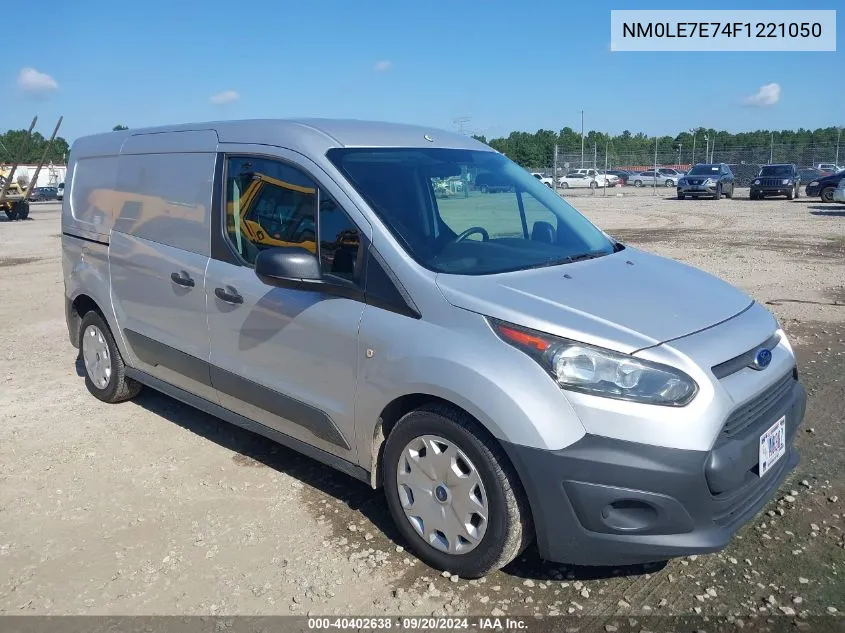 2015 Ford Transit Connect Xl VIN: NM0LE7E74F1221050 Lot: 40402638