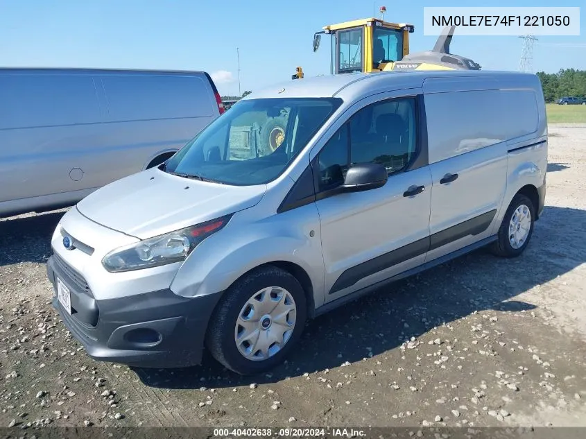 2015 Ford Transit Connect Xl VIN: NM0LE7E74F1221050 Lot: 40402638