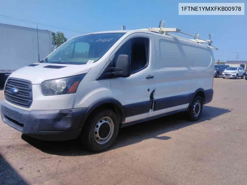 1FTNE1YMXFKB00978 2015 Ford Transit-150