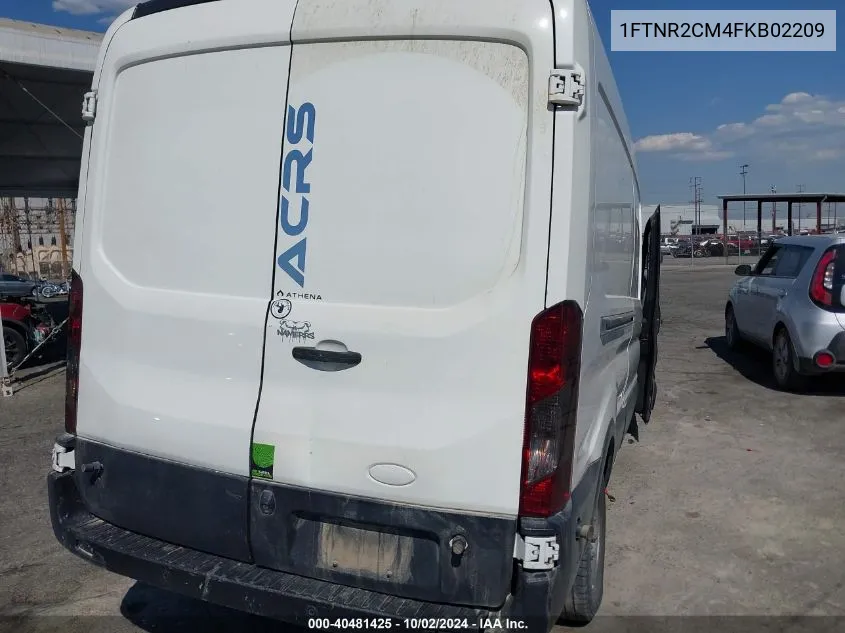 1FTNR2CM4FKB02209 2015 Ford Transit T-250