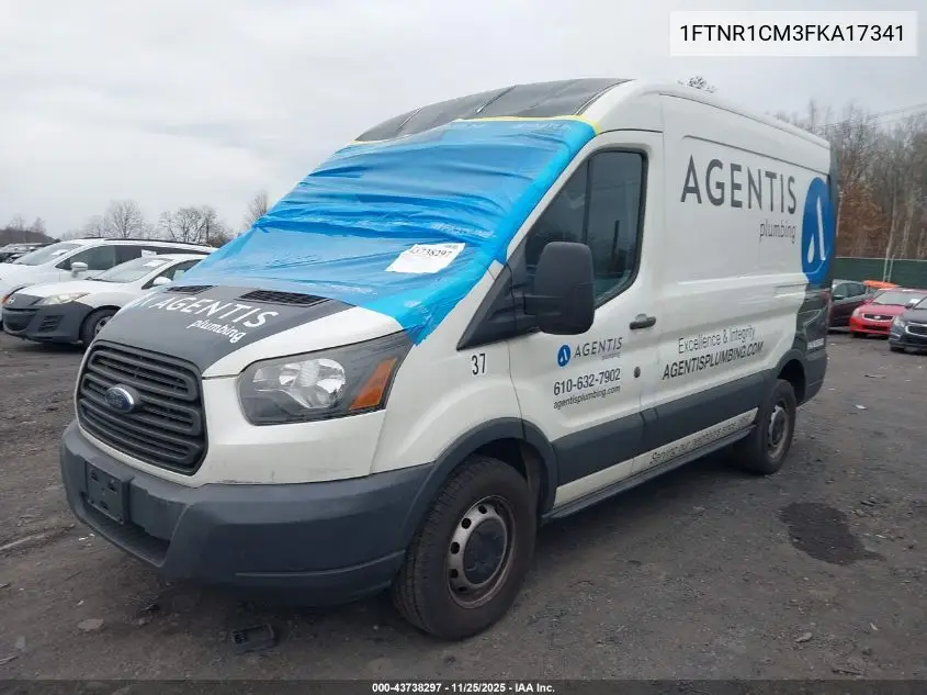 1FTNR1CM3FKA17341 2015 Ford Transit-250