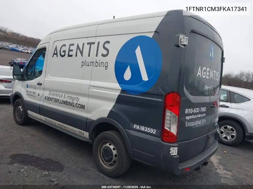 1FTNR1CM3FKA17341 2015 Ford Transit-250