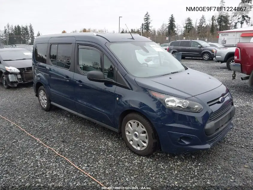 NM0GE9F78F1224867 2015 Ford Transit Connect Xlt