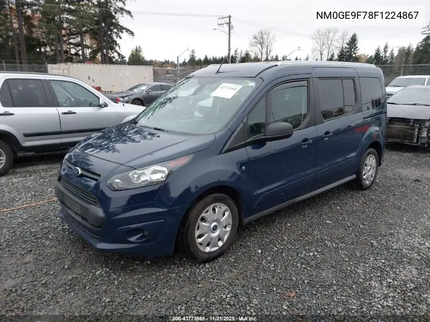 NM0GE9F78F1224867 2015 Ford Transit Connect Xlt