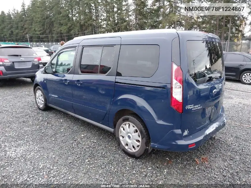 NM0GE9F78F1224867 2015 Ford Transit Connect Xlt