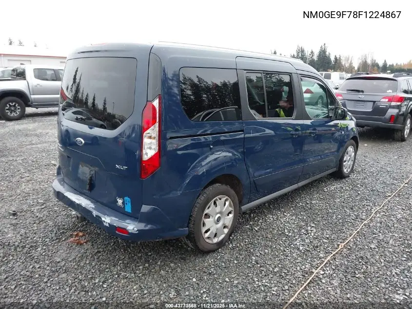 NM0GE9F78F1224867 2015 Ford Transit Connect Xlt