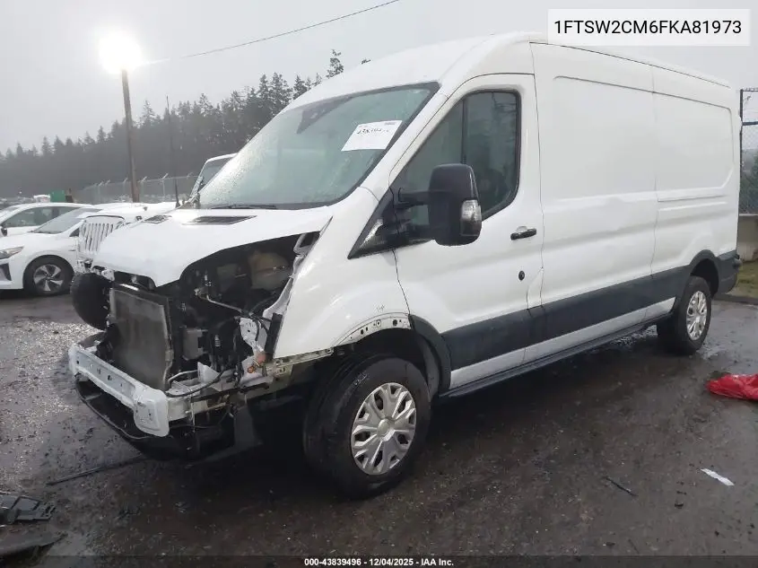 1FTSW2CM6FKA81973 2015 Ford Transit-350
