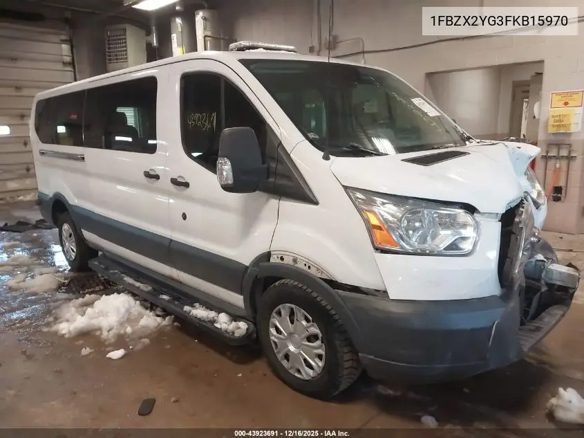 1FBZX2YG3FKB15970 2015 Ford Transit-350 Xlt