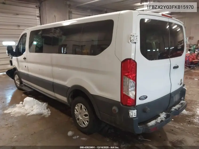 1FBZX2YG3FKB15970 2015 Ford Transit-350 Xlt