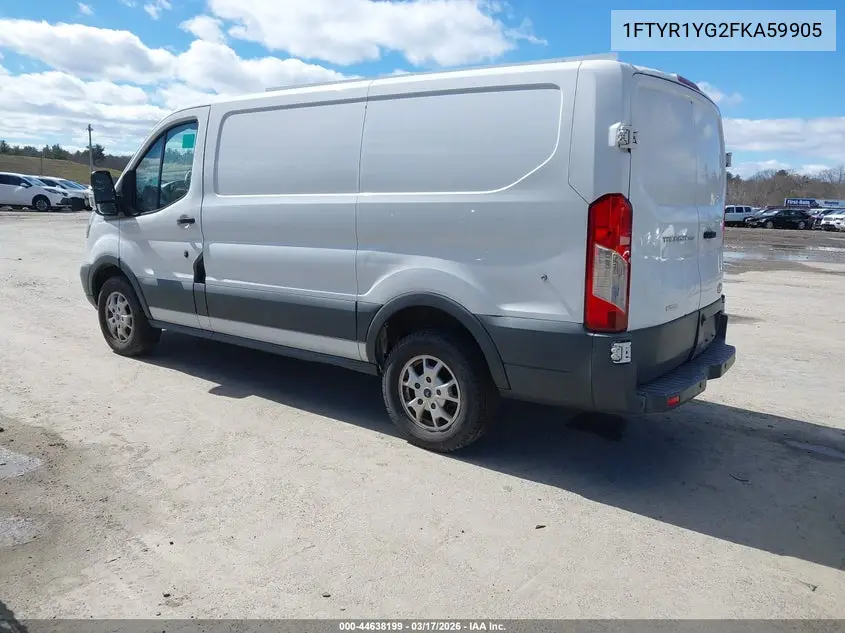 1FTYR1YG2FKA59905 2015 Ford Transit-250