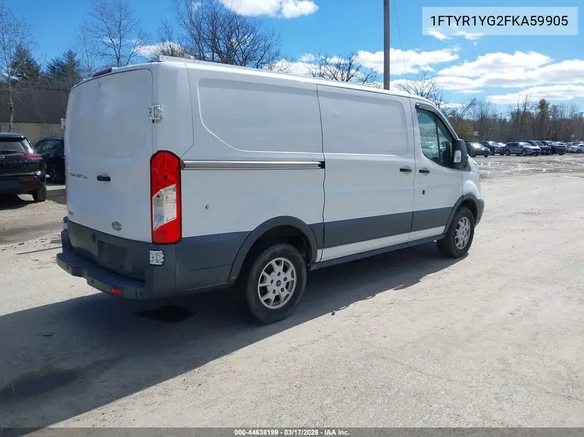 1FTYR1YG2FKA59905 2015 Ford Transit-250