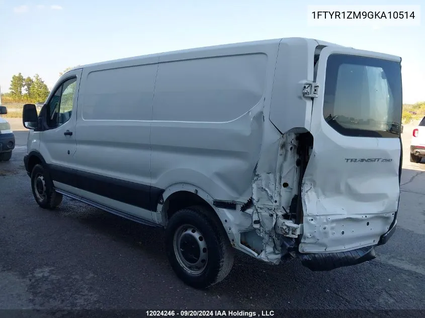 1FTYR1ZM9GKA10514 2016 Ford Transit T-250