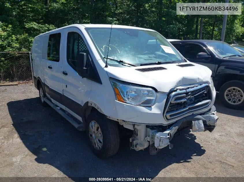 2016 Ford Transit-250 VIN: 1FTYR1ZM6GKB34496 Lot: 39399541