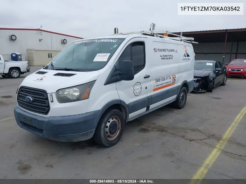 1FTYE1ZM7GKA03542 2016 Ford Transit-150