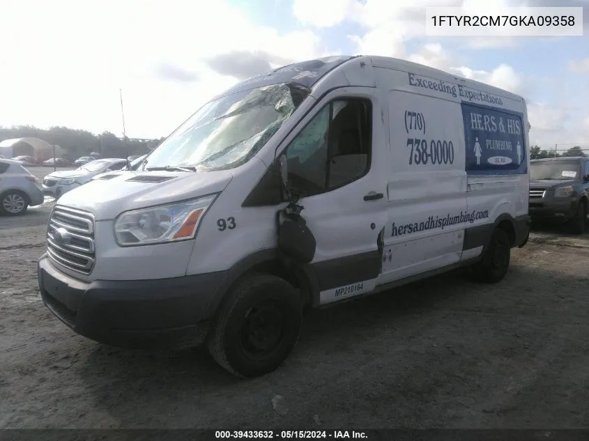 1FTYR2CM7GKA09358 2016 Ford Transit-250