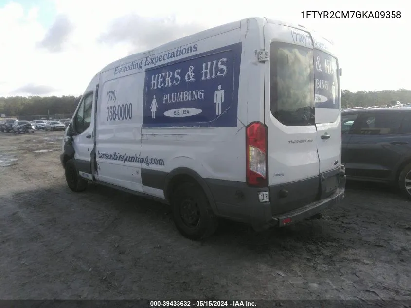 1FTYR2CM7GKA09358 2016 Ford Transit-250