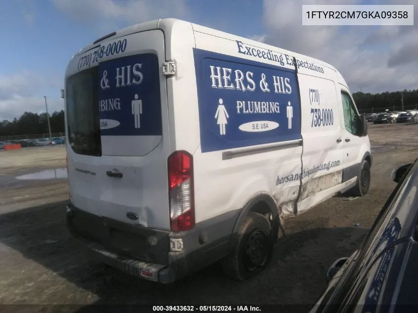 1FTYR2CM7GKA09358 2016 Ford Transit-250