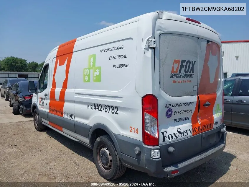 1FTBW2CM9GKA68202 2016 Ford Transit-350