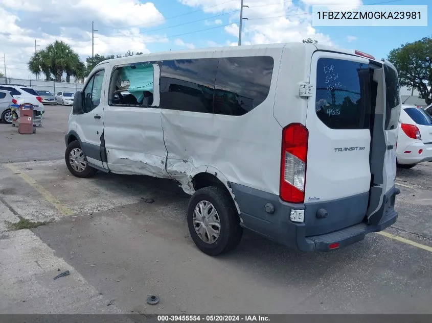 1FBZX2ZM0GKA23981 2016 Ford Transit-350 Xlt