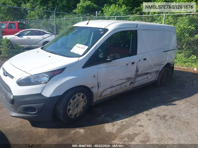 2016 Ford Transit Connect Xl VIN: NM0LS7E7XG1281876 Lot: 39467453